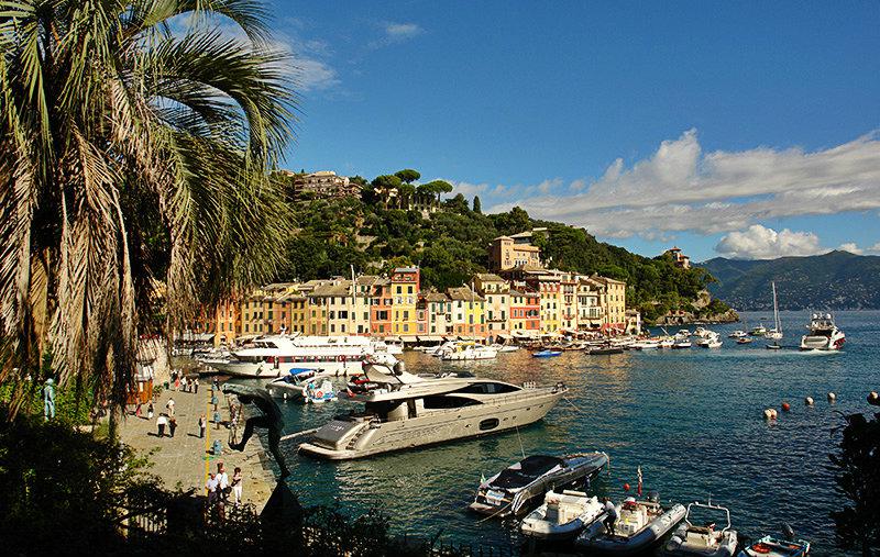 Vue pittoresque de la destination de vacances de Portofino