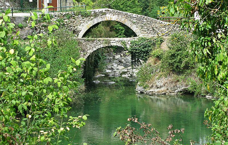 Un beau pont de Molini di Triora