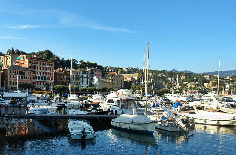 Une belle vue sur Santa Margherita Ligure et son port