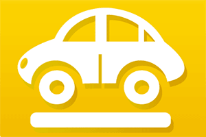 Logo for car rental