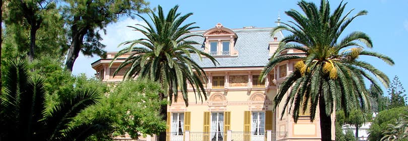 Villa Nobel Ã  Sanremo, Ligurie