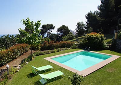 Villa Paradiso - location de vacances avec piscine en Ligurie
